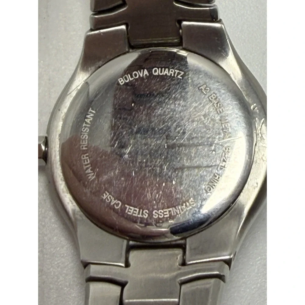 Bulova 96R02 Maestro New Battery Ladies Watch 26MM 7